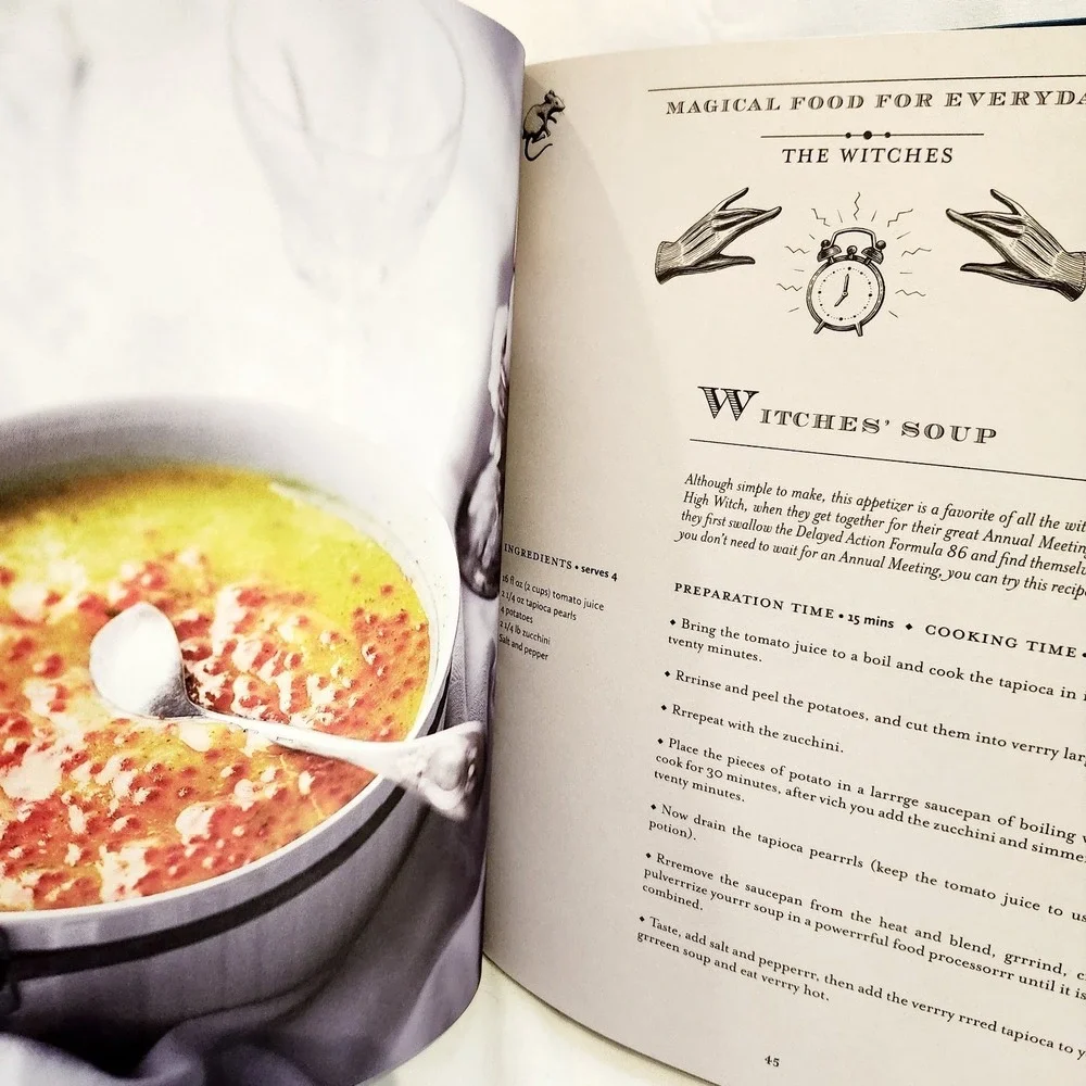 Wizard's Cookbook Magical‎ Recipes Harry Potter Wizard of Oz Hardcover